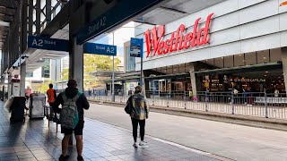 Walking tour around Parramatta from the station | Sydney Australia | Winter Aug 2022