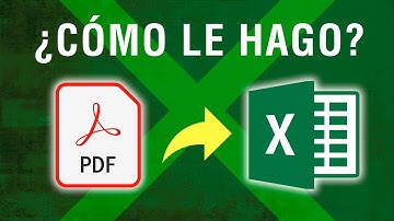 Como Pasar de PDF a Excel y otros programas [2022]