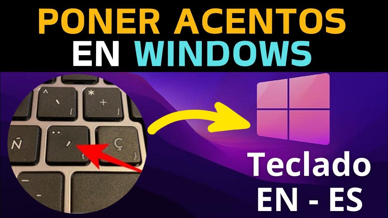 Como poner acentos en pc y laptop atajos y trucos youtube