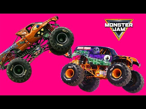 Muddy Monster Jam Trucks! Monster Jam - Coffin Dance Song (COVER) PART 24