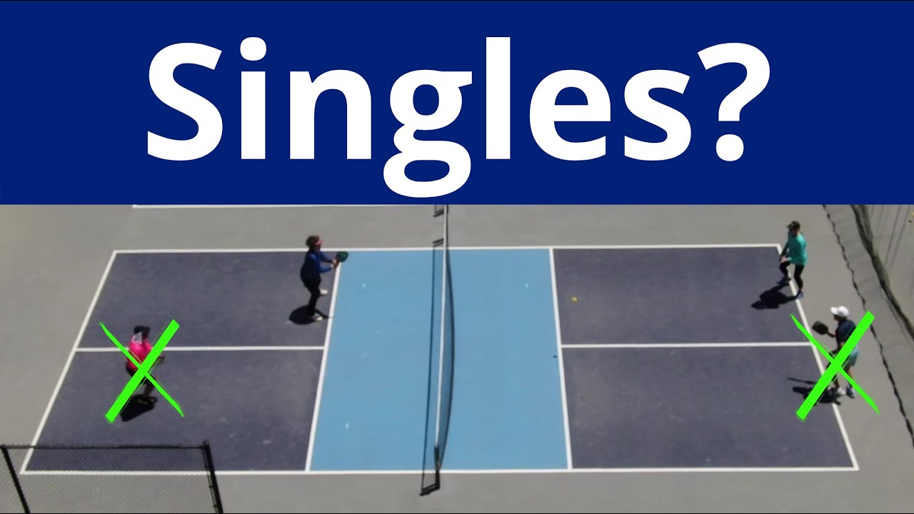 How To Score Pickleball Singles *Insane* PickleBall