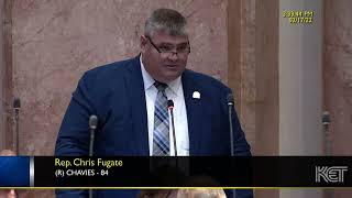 2022 Regular Session - Day 31 - HB 482, Rep. Chris Fugate