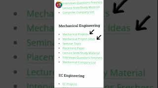 Final Year project idea for Engineering Students | Projects website #projectwebsite #project #viral