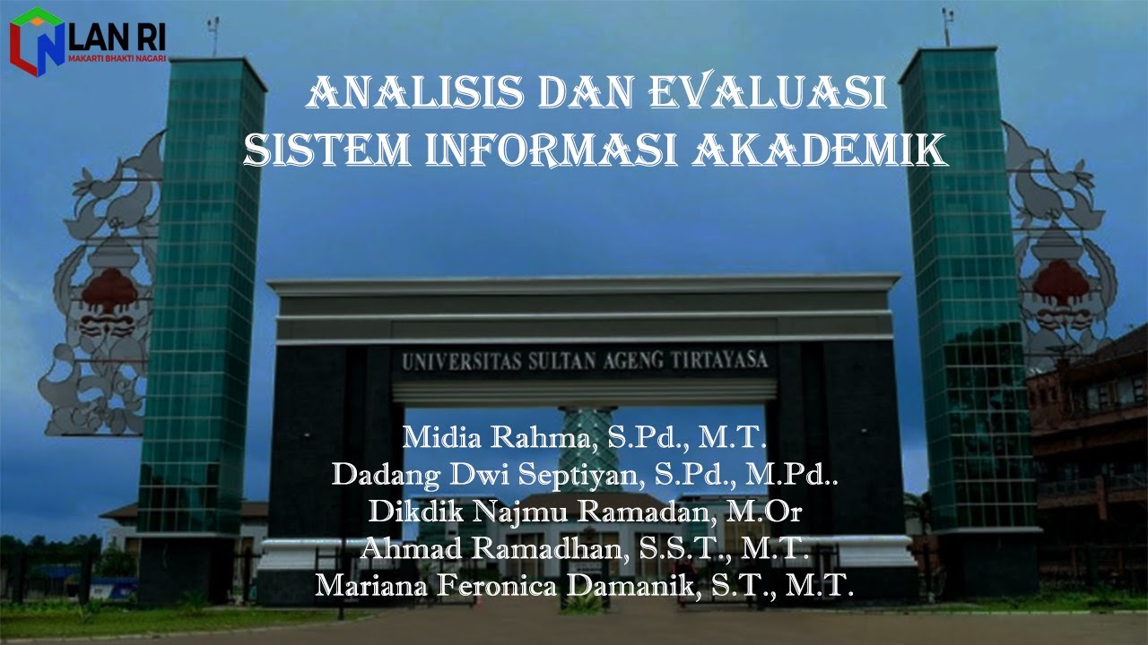 analisis-dan-evaluasi-sistem-informasi-akademik-siakad-untirta-youtube
