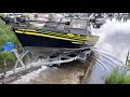 Powerboat 525 + Yamaha F150. Тест драйв на воде, проверка ходовых качеств. Fish-master.com.ua