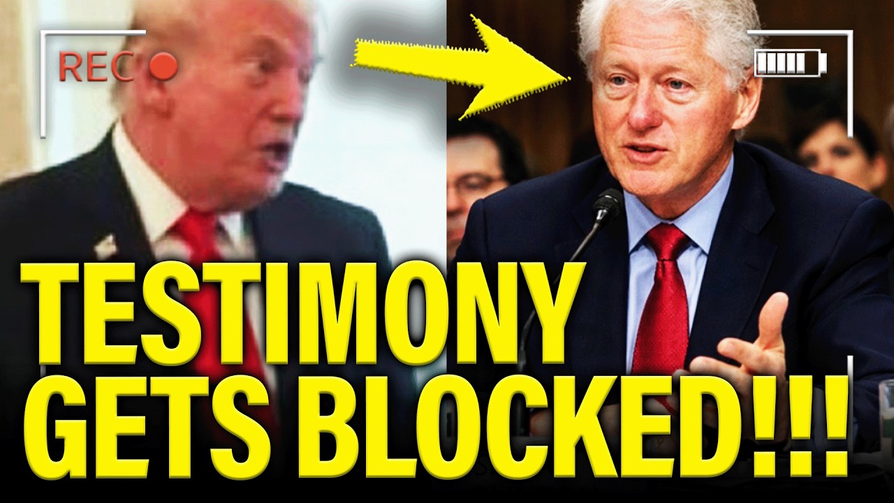 Trump PANICS and BLOCKS Clintons FROM PUBLIC TESTIMONY