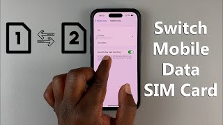 Dual SIM iPhone: How To Switch SIM Cards For Mobile Data screenshot 5