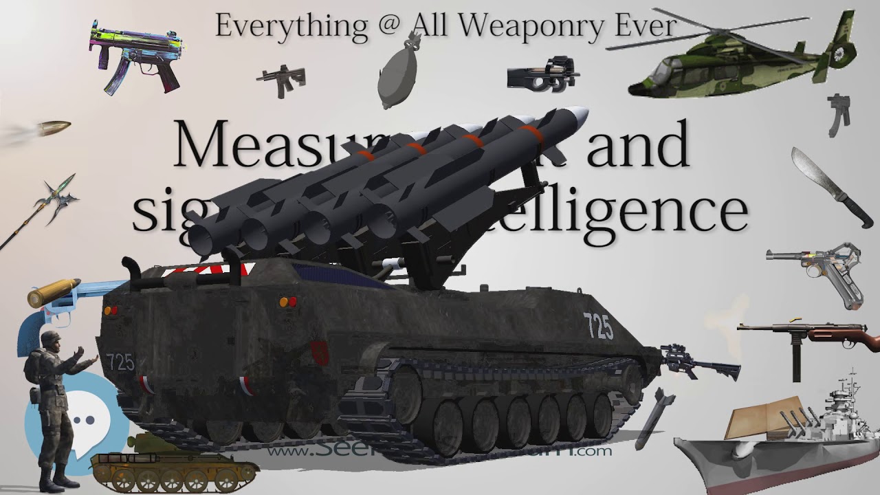 Measurement and signature intelligence (Everything WEAPONRY)💬⚔️🏹📡🤺🌎😜