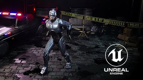 RoboCop - Animation and Rigging - Unreal