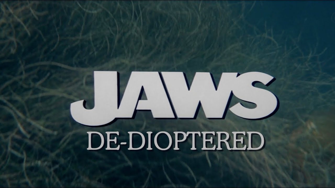 Jaws (1975) With All The Split Diopter Effects Removed YouTube