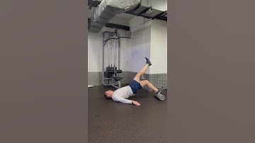 Single Leg Foam Roller Hamstring Bridge