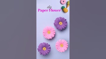 Make Beautiful DIY Paper Flowers Like a Pro #papercrafts #paperflower #craftideas