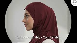 Premium Instant Hijab for Women | Soft Stretch Hijab Cap | Full Neck Coverage | Bismaadh screenshot 3