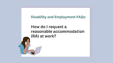 How do I request a reasonable accommodation (RA) at work?