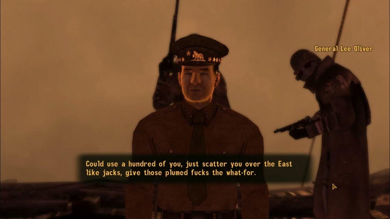 Fallout New Vegas No Gods No Masters Fallout New Vegas | No Gods No Masters | Dealing With Gen. Oliver