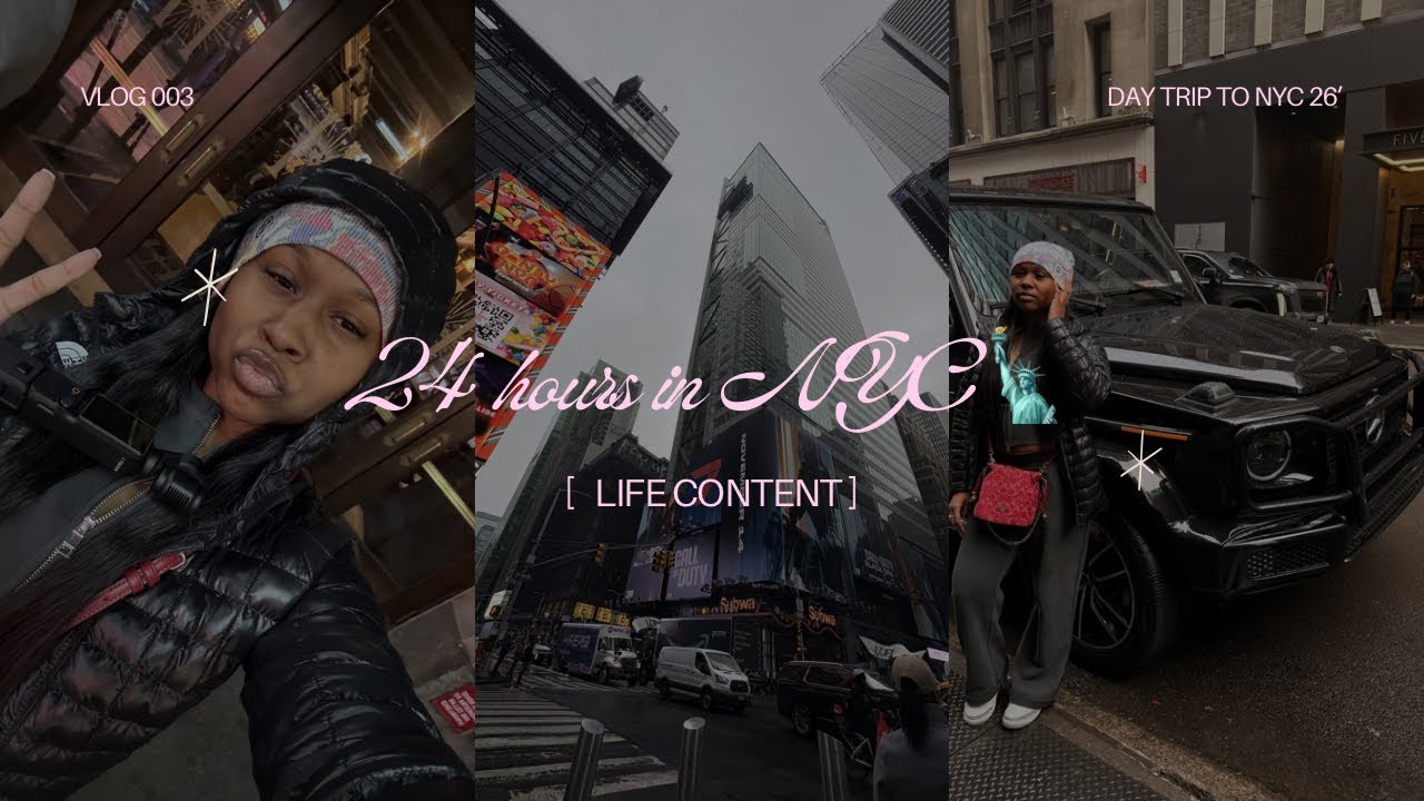 Day Trip To New York City With Me 🗽🚕🍎