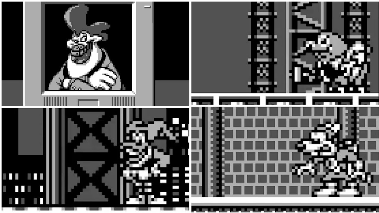 Darkwing Duck (GameBoy) All Bosses (No Damage) YouTube
