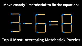 Move One Matchstick and Make the Equation Correct | Viral Brain Teaser Challenge
