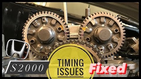 Honda S2000 Timing issues FIXED