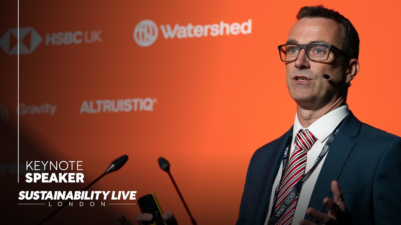 Steve Smith at Schneider Electric on The Path to Net Zero at Sustainability LIVE London