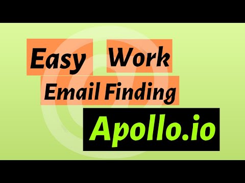 Email Finding by Apollo.io l How to use Apollo.io l B2B Lead Generation l USA Investor Leads