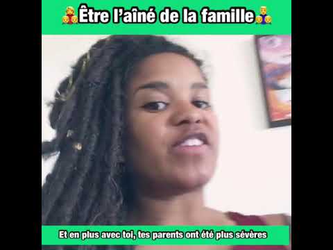 ÊTRE L’AÎNÉ DE LA FAMILLE