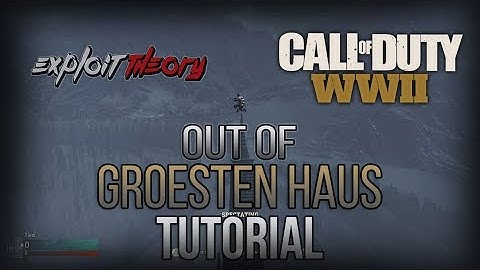 GRÖESTEN HAUS IN CUSTOM MATCH + OUT OF MAP GLITCH | Call of Duty World War 2 | Tutorial