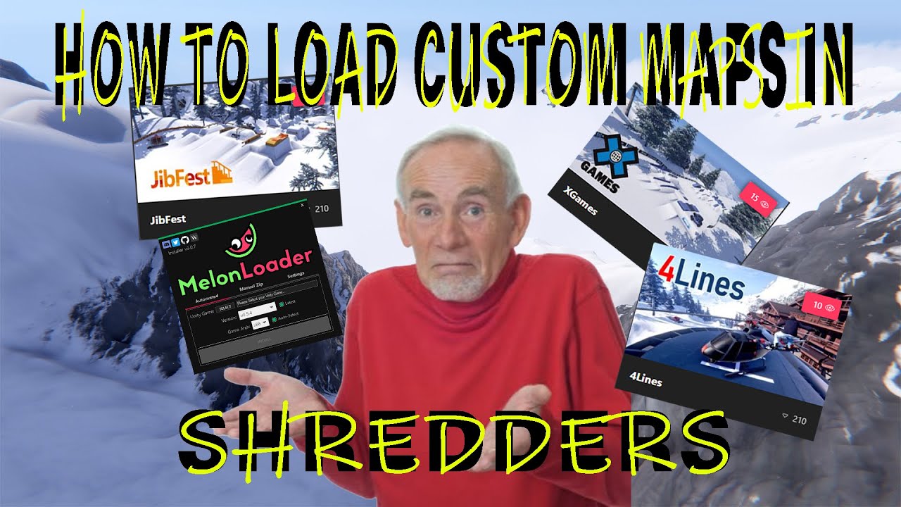 Shredders: How To Add Custom Maps Tutorial