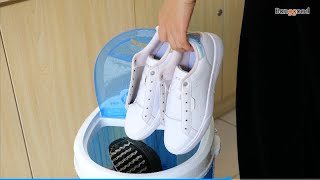 How to clean shoes easily丨Portable Shoes Washing Machine - Banggood New Tech