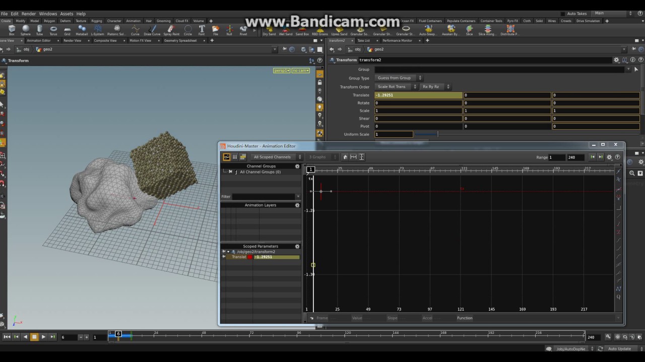 Houdini Grains part1 - YouTube