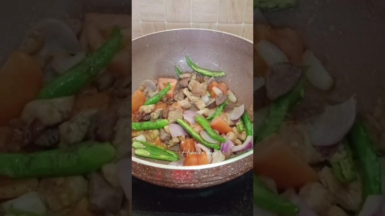 vegetables with magic masala🥰