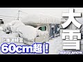 キャンピングカーの雪下ろし方法を紹介！車に積もった雪の正しい落とし方【冬キャンプ】【雪中車中泊】