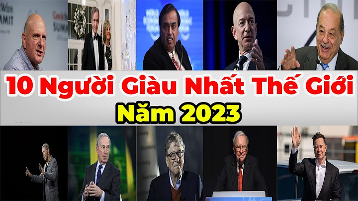 Top gia u nhâ t thê giơ i năm 2024