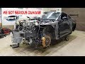 Rebuilding a WRECKED 2010 Nissan GTR (part 2)