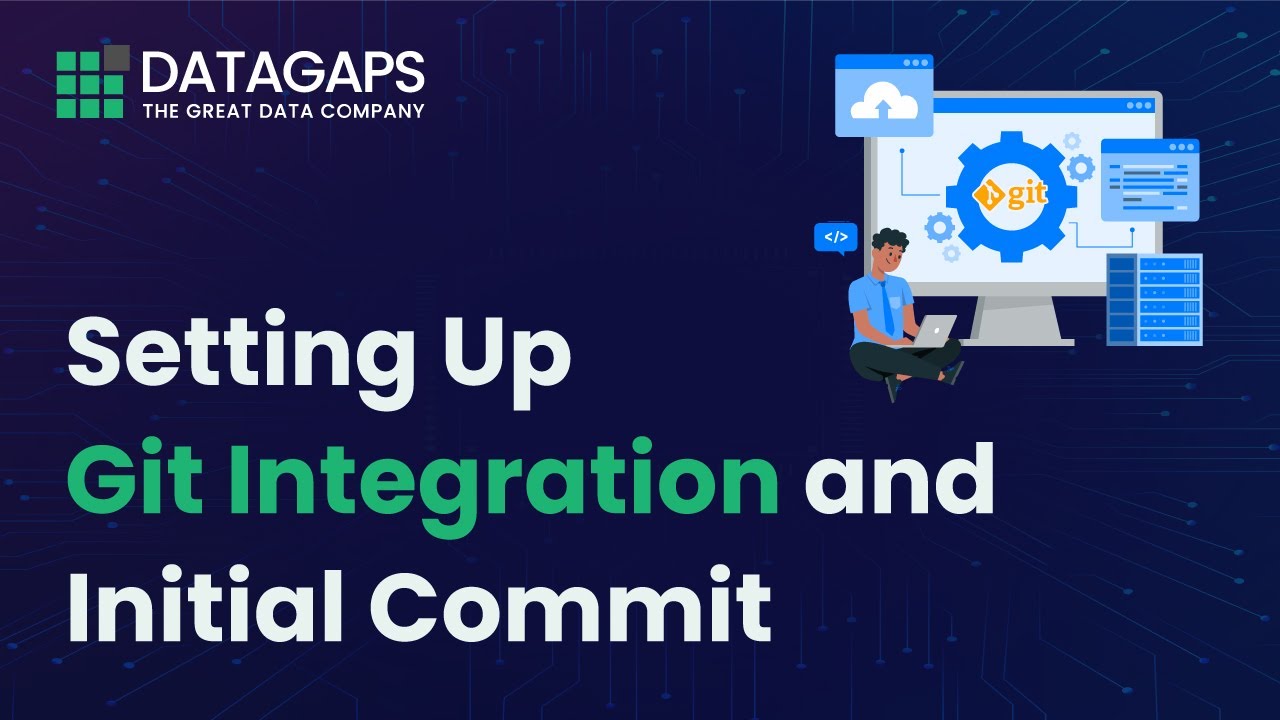 Setting Up Git Integration and Initial Commit - YouTube