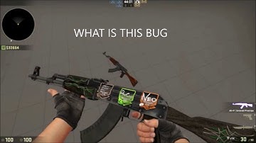 CSGO STICKER BUG WTF???
