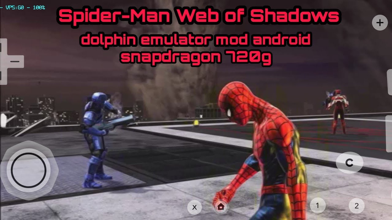 Spider-Man: Web of Shadows (Wii) Gameplay On Dolphin Emulator Android 