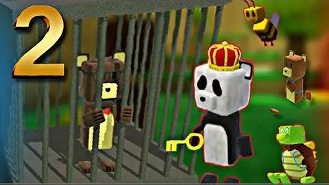 Super Bear Adventure - Gameplay Walkthrough Part 2 - Arcade World (iOS, Android).