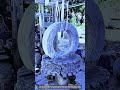 How Marble Ring Fountain Assembly Turns Raw Stone Into Floating Water Art