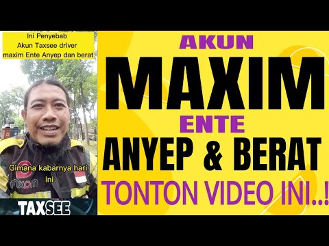 Ready go to ... https://youtu.be/iyHtNgIn7qU [ Akun driver anyep , berat , sulit dapat orderan  maxim bike ? , coba cek video ini !]