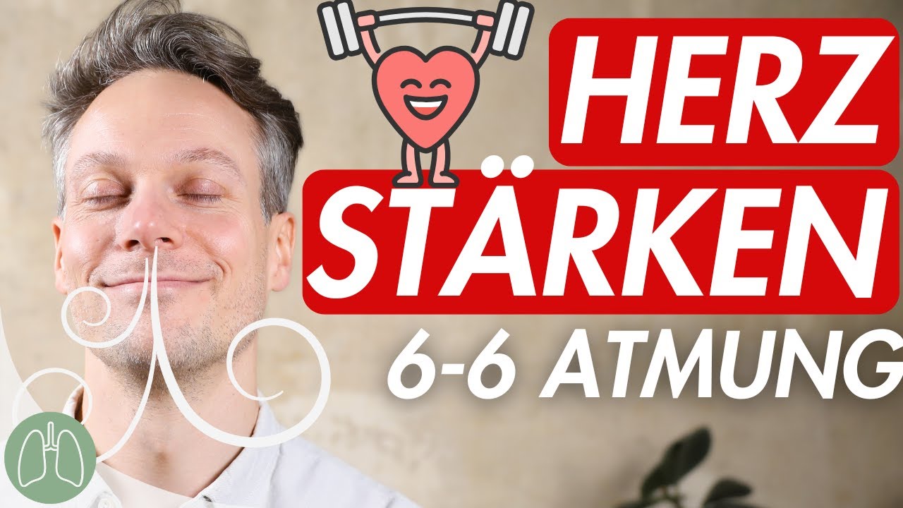 Kohärente Atem-Übung: Stärkt Herz (HRV) & Nervensystem in nur 10Min. Herzratenvariabilität.