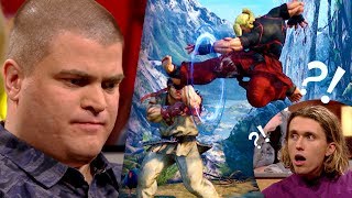 Blind gamer totally rocks at Street Fighter