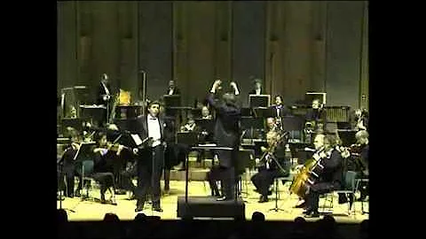 Charles Ives. Melodies for bariton and orchestra. ...