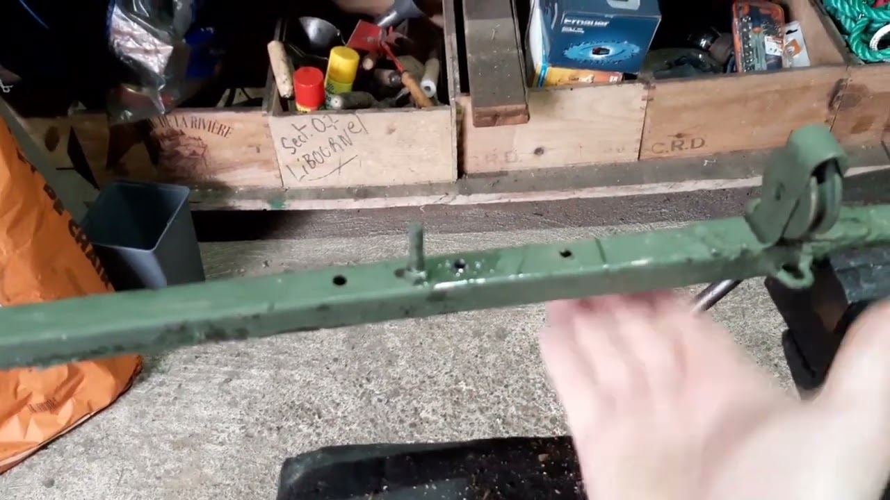 palombe.org - Réfection barre d'appeau