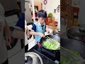 What to do without a steaming rack? Kid's solution