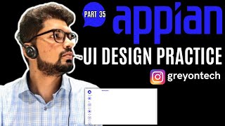 Navigation Stamps | Part 35 | Appian UI UX Design Practice| Appian Tutorials |Learn @appian with me!