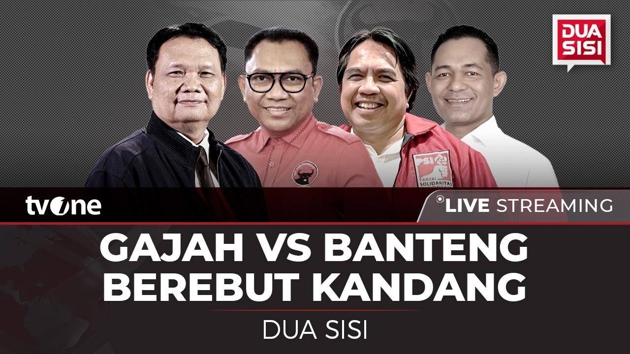 [LIVE] Gajah vs Banteng Berebut Kandang | Dua Sisi tvOne