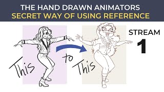 How Great Old School 2d Animators work with Reference Part -1