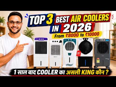 TOP 3 Best Desert Cooler Under ₹10,000🧊Best Cooler For Home 2026🧊Best Air Cooler Under ₹10,000