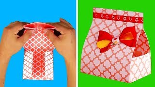 １１の紙でできる箱のアイデア